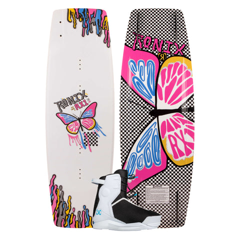 2025 Ronix RX1 / Vision Pro Girl's Wakeboard Package