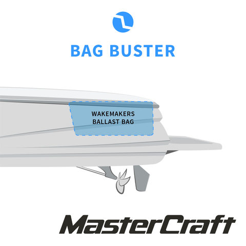 WakeMAKERS 2021-2022 Mastercraft NXT24 BagBuster Rear Factory Ballast Upgrade