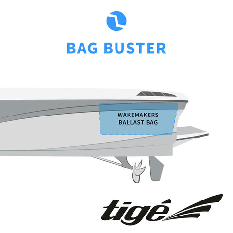 WakeMAKERS 2019 Tige R23 BagBuster Rear Factory Ballast Upgrade