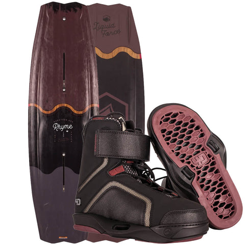 2019 Liquid Force Rhyme / 4D Pulse Wakeboard Package