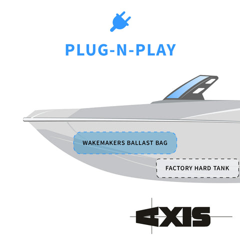 WakeMAKERS 2014-2017 Axis T22 Front Factory Ballast Upgrade