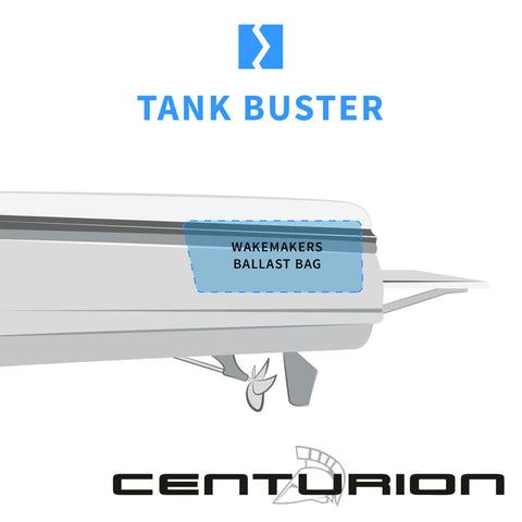 WakeMAKERS 2008-2009 Centurion Falcon V TankBuster Rear Factory Ballast Upgrade