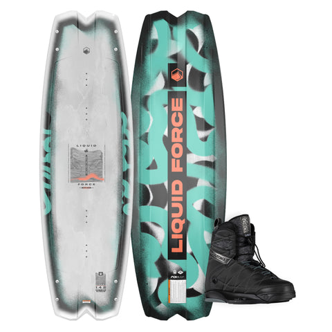 2025 Liquid Force Remedy / Classic 6X CT Wakeboard Package