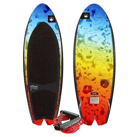 2025 Liquid Force Rocket Wakesurf Board w/ Handle Package