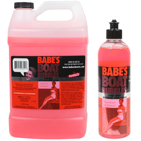 Babes Boat Bubbles Boat Wash Shampoo - 16 oz. / 128 oz.