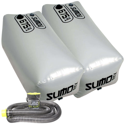 Straight Line Sumo Max 675 x2 Ballast Bags & Sumo Max Flow Pump (1350lbs)