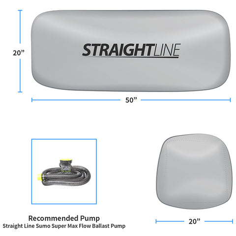 Straight Line Sumo Max 850 x2, 675 Bow Bag, and Max Flow Pump  (2,375 lb)