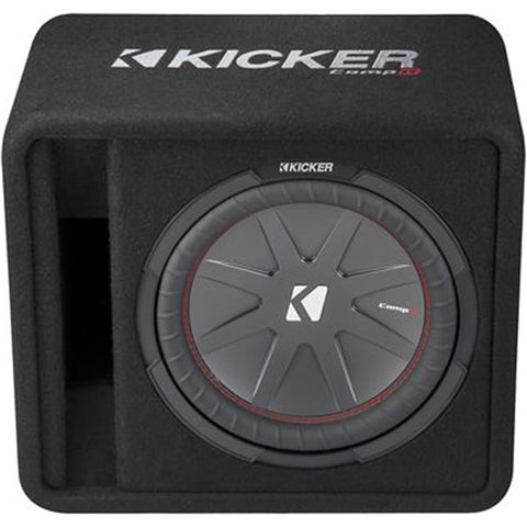 Kicker 12" CompR Loaded Subwoofer Enclosure Package