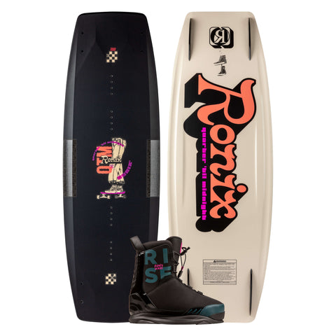 2025 Ronix Quarter 'Til Midnight / Rise Women's Wakeboard Package