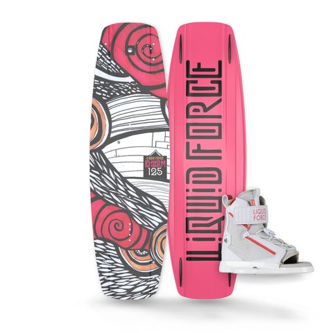 2024 Liquid Force Charm / Dream Kid's Wakeboard Package