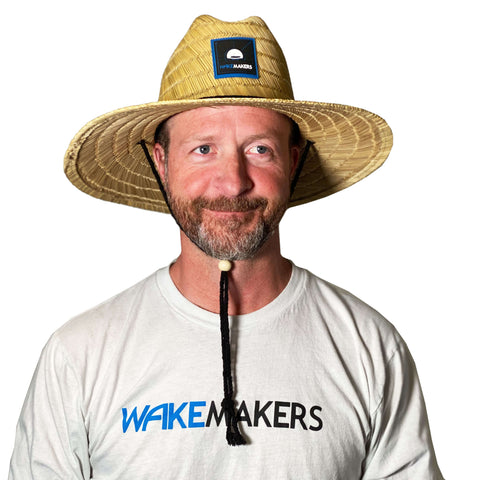 WakeMAKERS Boat Driver's Straw Hat