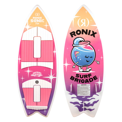 2025 Ronix Super Sonic Space Odyssey Girl's Fish Wakesurfboard