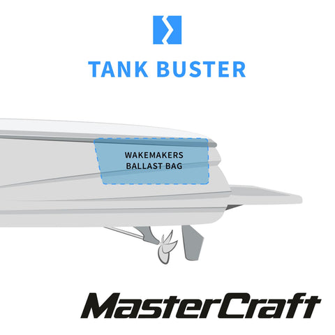 WakeMAKERS 2003-2004 Mastercraft X-45 TankBuster Rear Factory Ballast Upgrade