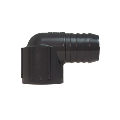 1-1/2" Barbed Male x 1-1/2" NPT Female Elbow Fitting