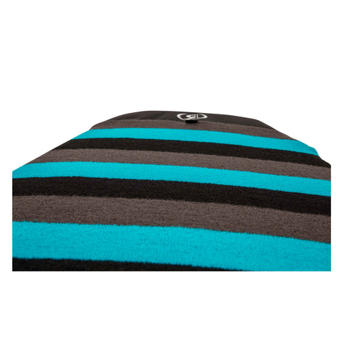 Ronix Surf Sock - Wide Nose - Aqua Blue/ Black / Grey - Up To 6'