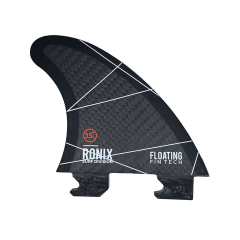 Ronix Floating Fin-S 2.0 Tool-Less Fiberglass - 3 pack ( 2-3.5" Outer & 1-3" Center)