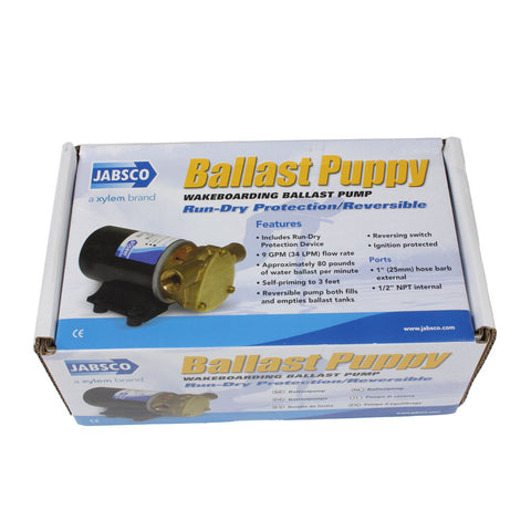 Jabsco Ballast Puppy w/Plug-and-Wake Connector (88lbs/min)