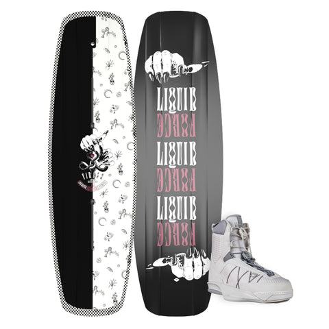 2025 Liquid Force Virago / Vida 6X Women's Wakeboard Package