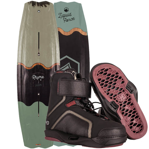 2019 Liquid Force Rhyme / 4D Pulse Wakeboard Package