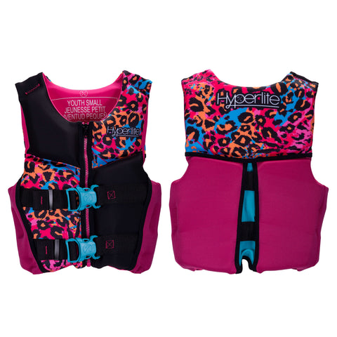 2025 Hyperlite Indy Youth Girl's CGA Life Jacket