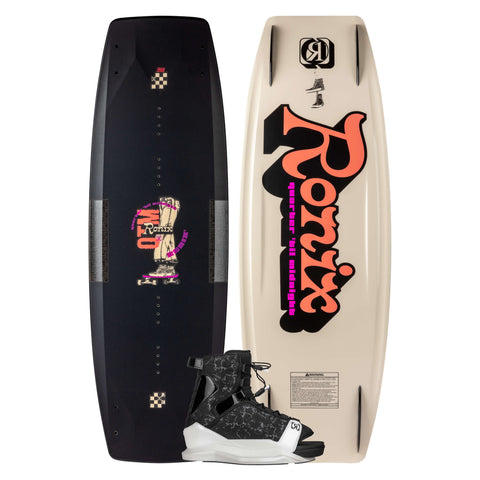 2025 Ronix Quarter 'Til Midnight / Halo Women's Wakeboard Package