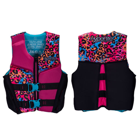 2025 Hyperlite Indy Youth Girl's CGA Life Jacket