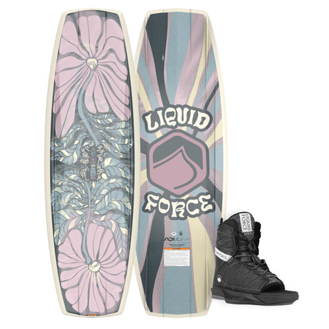 2025 Liquid Force M.E. / Classic 6X OT Women's Wakeboard Package