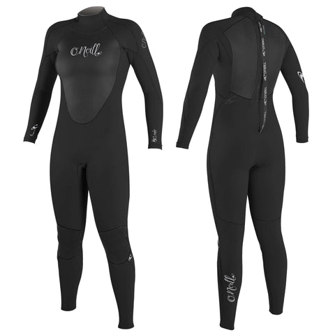 O'Neill Women's Epic 4/3MM Back Zip Full Wetsuit