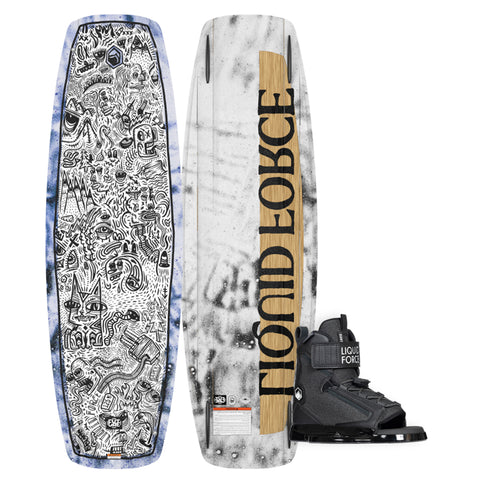 2025 Liquid Force Apex FS / Rant Boy's Wakeboard Package