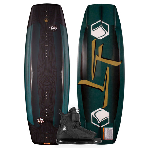 Liquid Force Fury / Rant Boys' Wakeboard Package