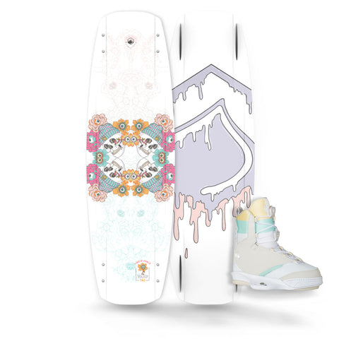 2024 Liquid Force Vamp / Vida 6X Women's Wakeboard Package