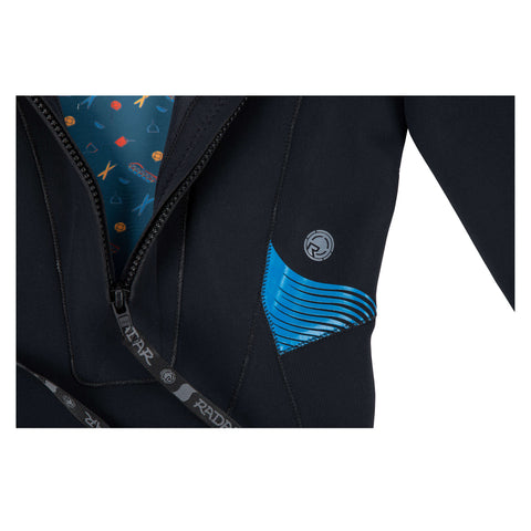 Radar 2MM Long Sleeve Shorty Wetsuit