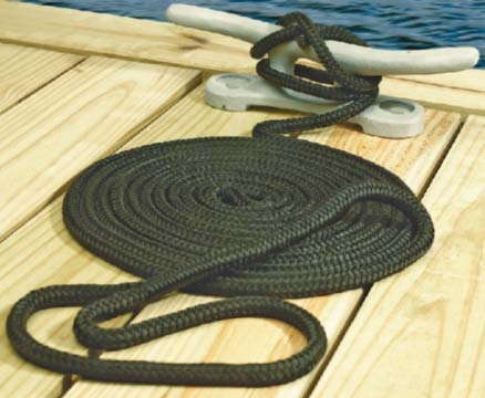 Seachoice Double Braid 1/2" Nylon Docking Line (15' & 20')