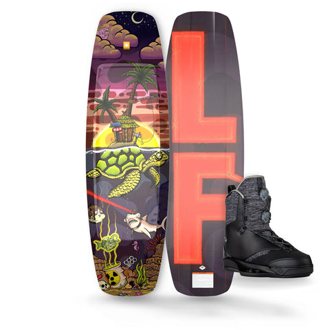 2024 Liquid Force Tao / Tao 6X Black Wakeboard Package