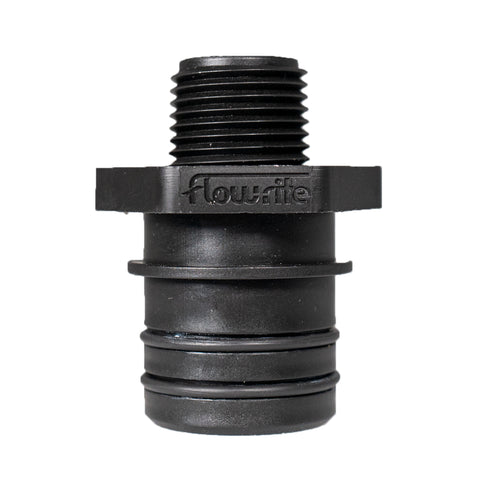 Flow-Rite Qwik-Lok 1-1/8" to 1/2" Male NPT Adapter