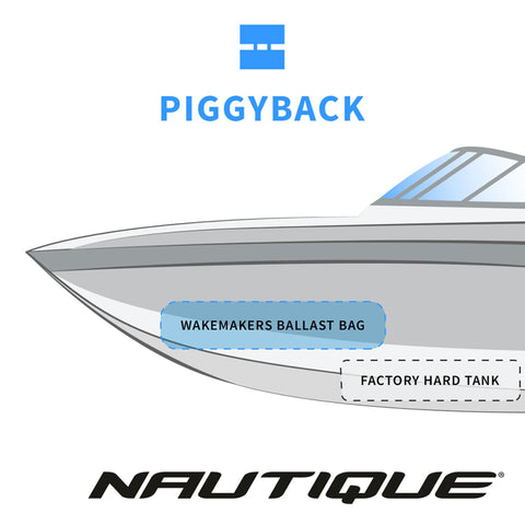 WakeMAKERS 2015-2020 Nautique G21 PiggyBack Front Factory Ballast Upgrade