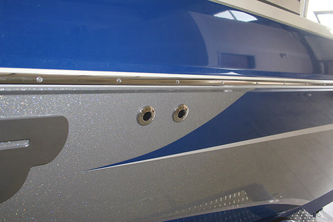 Attwood 90 Degree Composite/Stainless Thru Hull Fitting